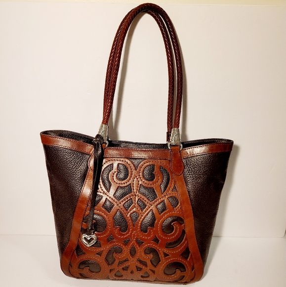Brighton Special Edition Genevieve Leather Tote Handbag - Picture 16 of 16